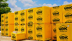 Газобетон UDK (ЮДК) в Днепропетровске
